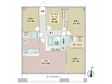 【神奈川県/横浜市神奈川区羽沢町】サンライズ片倉 間取り図