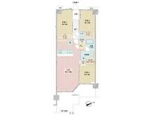 【神奈川県/横浜市西区東ケ丘】ヴェレーナグラン横浜野毛山公園 間取り図