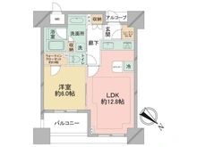 【神奈川県/横浜市西区桜木町】リーデンススクエア桜木町 間取り図