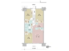 【神奈川県/藤沢市羽鳥】プレミスト湘南辻堂フォレストフェイス 間取り図