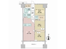 【神奈川県/平塚市宮の前】プレシス平塚 間取り図