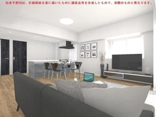 【神奈川県/鎌倉市七里ガ浜】藤和ライブタウン鎌倉七里ガ浜C棟 完成予想CGとなります。実際のものと異なります。