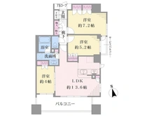 【神奈川県/藤沢市鵠沼石上】ノブレス藤沢鵠沼 間取り図