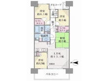 【東京都/西東京市向台町】ヴィーガーデン　ザ・レジデンス 間取り図