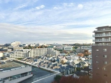【東京都/西東京市芝久保町】パークウエスト東京イーストブロック棟 10階バルコニーからの眺望