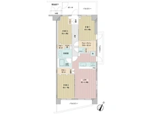 【東京都/西東京市西原町】コトー田無 間取り図