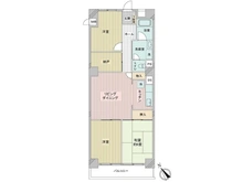 【東京都/調布市国領町】マンション国領 間取り図