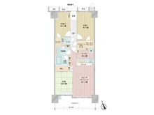 【東京都/調布市多摩川】フォルスコート調布 間取り図