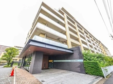 【東京都/調布市染地】パークホームズ調布桜堤通り 外観：株式会社長谷工コーポレーション施工