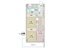 【東京都/目黒区大岡山】秀和大岡山レジデンス 間取り図