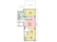 【東京都/世田谷区上野毛】ライオンズマンション上野毛第2 間取り図