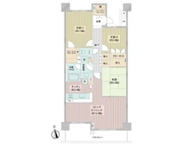 【神奈川県/川崎市麻生区片平】小田急プラウディア片平 間取り図