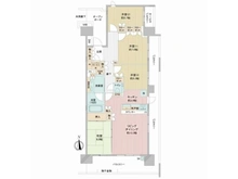 【東京都/多摩市諏訪】ブリリア多摩ニュータウンC 間取り図