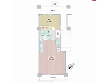 【神奈川県/川崎市麻生区高石】パークハイツ百合ヶ丘 間取り図