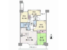 【神奈川県/横浜市港北区樽町】デイパーク横濱綱島 間取り図