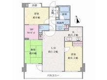 【神奈川県/横浜市港北区日吉】ライフレビュー日吉 間取り図