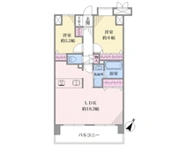 【神奈川県/横浜市港北区樽町】ルピナス綱島リバースクエア 間取り図