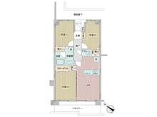 【神奈川県/横浜市港南区日野中央】コスモ港南台 間取り図
