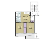 【神奈川県/横浜市青葉区荏田西】東急市が尾ドエリングC 間取り図