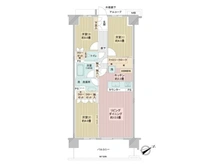 【神奈川県/川崎市宮前区馬絹】サンクタス宮崎台 間取り図