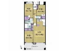 【東京都/小金井市緑町】ライオンズ武蔵野フォリーナ 間取り図