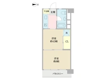 【東京都/杉並区永福】シャトレ明大前マンション 間取り図