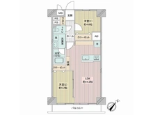 【東京都/杉並区阿佐谷南】南阿佐谷ハイツ 間取り図