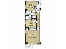 【東京都/練馬区中村】レジデンスアゼリア中村橋 間取り図