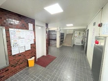 【東京都/港区高輪】高輪台マンション お掃除が行き届いているエントランス