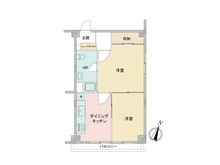 【東京都/港区高輪】高輪台マンション 間取り図