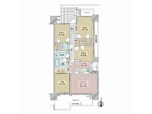【東京都/世田谷区千歳台】東京テラスAE棟 間取り図