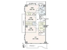 【東京都/世田谷区桜丘】桜丘フラット 間取り図