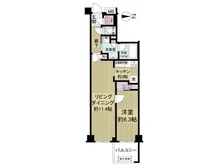 【東京都/渋谷区恵比寿】オープンレジデンシア恵比寿 間取り図