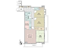 【埼玉県/川口市川口】東急ドエル・アルス川口五丁目弐番館 間取り図