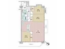 【埼玉県/川口市東川口】ルモン東川口二番館 間取り図