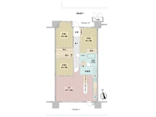 【埼玉県/川口市青木】ルイシャトレ川口レックスフォート 間取り図
