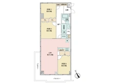 【埼玉県/川口市鳩ヶ谷緑町】エンゼルハイム鳩ヶ谷緑町 間取り図