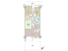 【埼玉県/川口市本町】シャリエ川口本町グリーンマークス 間取り図