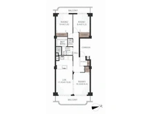 【神奈川県/川崎市宮前区宮崎】コートハウス宮前平 間取り図