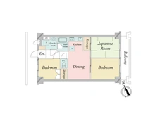 【東京都/新宿区西落合】ニューハウス西落合 間取り図