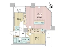【大阪府/大阪市中央区高麗橋】The　Kitahama 間取り図