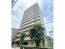 【大阪府/大阪市福島区吉野】キングマンション福島ＩＩ 外観：タイル張りの外観です、14階建ての7階部分