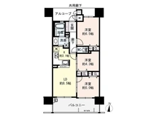 【大阪府/大阪市都島区中野町】キングマンション都島リバーコート 間取り図