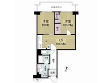 【大阪府/大阪市北区中崎西】レック北梅田 間取り図
