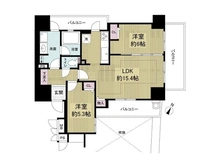 【大阪府/大阪市西区江戸堀】プレミスト江戸堀 間取り図