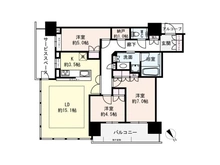 【大阪府/大阪市北区中之島】ザ・パークハウス中之島タワー 間取り図