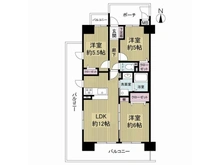 【大阪府/大阪市城東区中浜】グリーンコーポ緑橋 間取り図