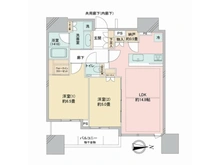 【大阪府/大阪市中央区安土町】シティタワー大阪本町 間取り図