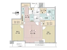 【大阪府/大阪市北区大淀南】グランドメゾン新梅田タワー 間取り図