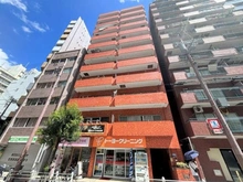 【大阪府/大阪市中央区内本町】ライオンズマンション東本町第二 外観：タイル張りで清潔感のある外観